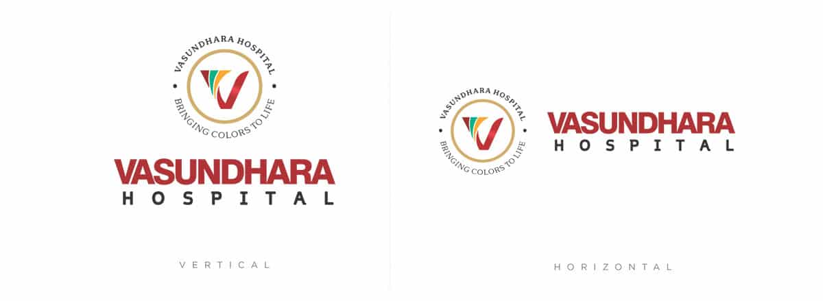 Vasundhara Hospital Logo Design1